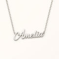 925 Sterling Silver Custom Name Necklace