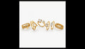 Stackable Rings Set, Boho Cubic Zirconia