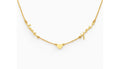 Custom Couple Name Necklace with Heart Charm