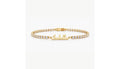 Custom Name Tennis Bracelet, Personalized CZ Script